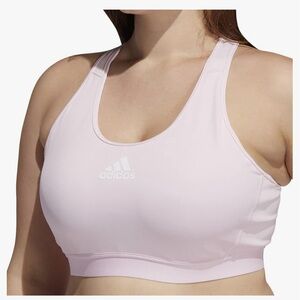 adidas Women's Medium Suppor Racer Back Sz L